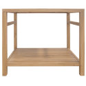 Meuble sous vasque en teck massif 80cm DEWI