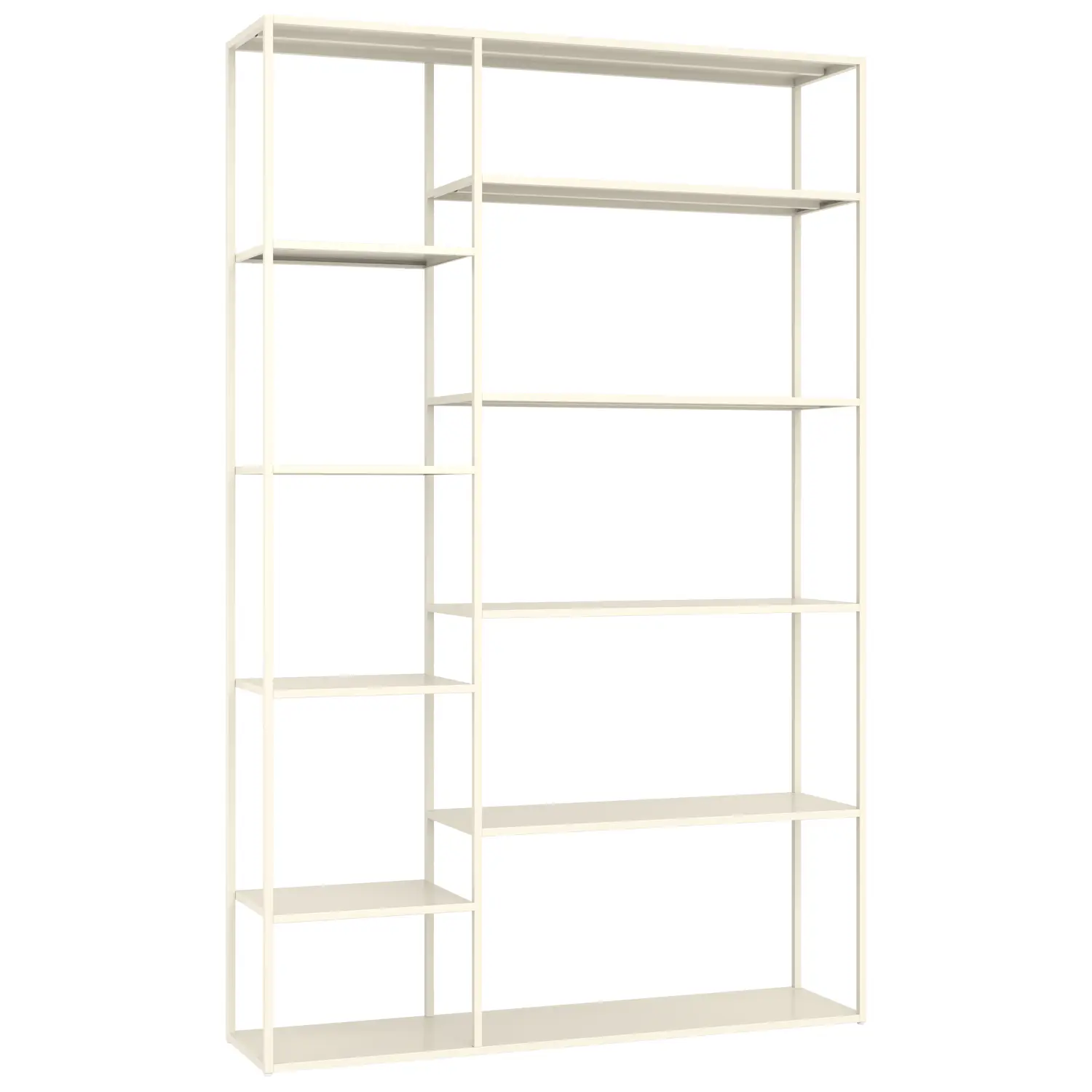 Estantería de metal 189cm blanca