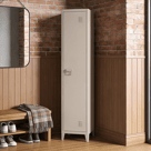 Armoire en métal 1 porte taupe