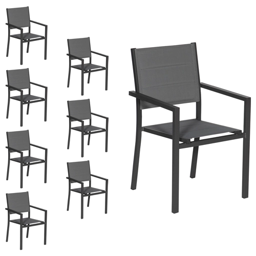 Conjunto de 8 cadeiras...