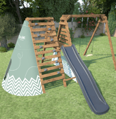SOULET - Aire de jeux en bois