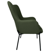Fauteuil en tissu boucle...
