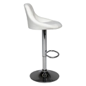 Tabouret de bar blanc JASPER