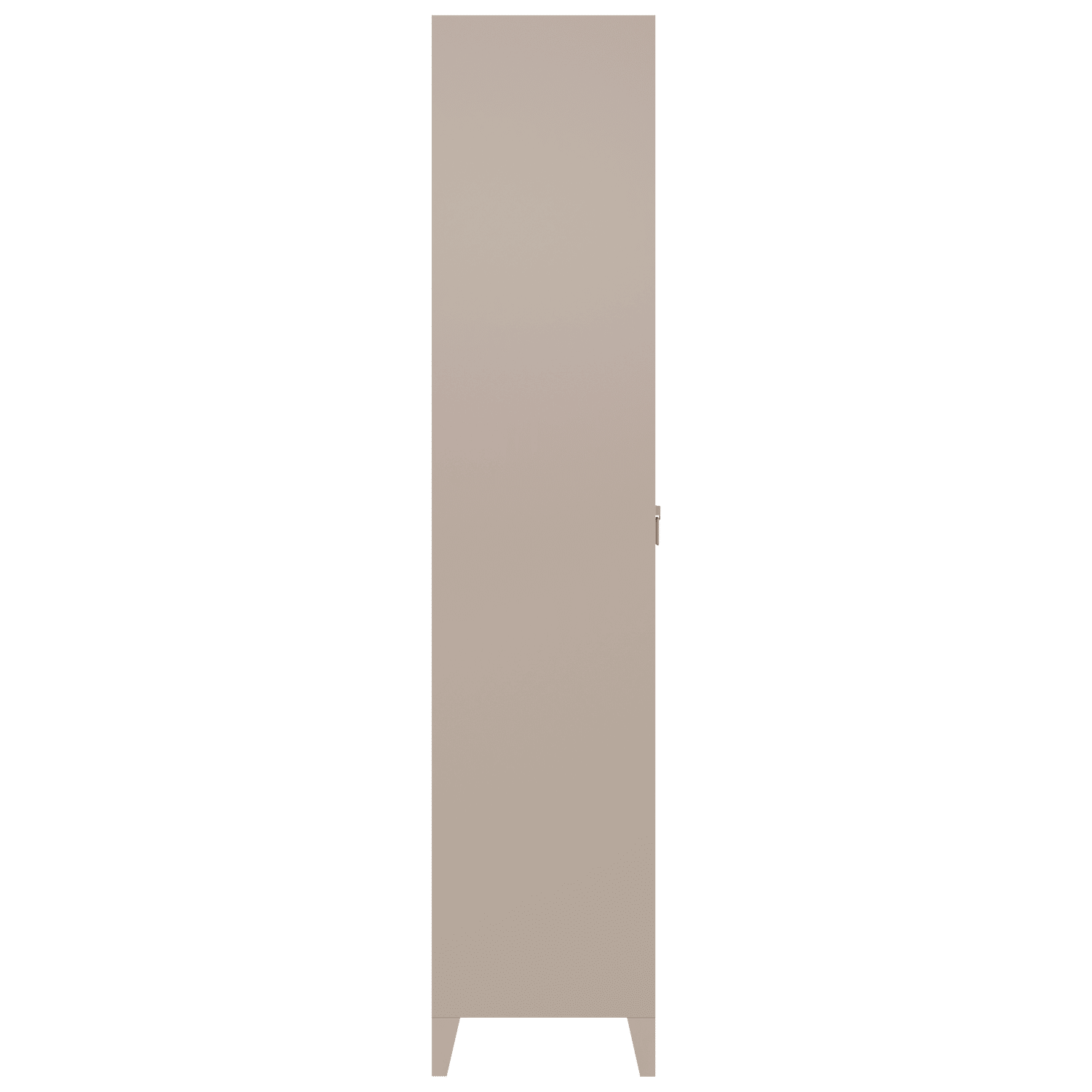 Armoire en métal 1 porte taupe