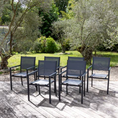 Lot de 6 chaises en...