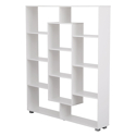 Libreria multiforme a 11 ripiani bianco EMILY