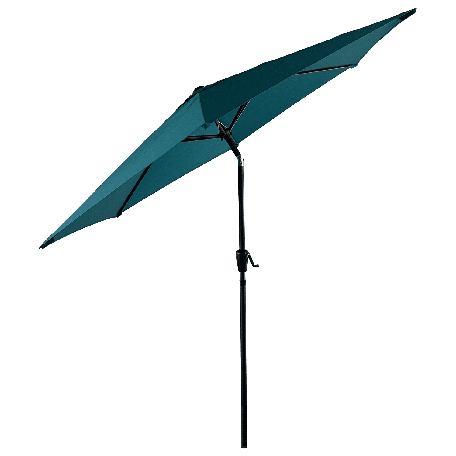 Gerader Sonnenschirm HAPUNA rund 2,70m Durchmesser blau