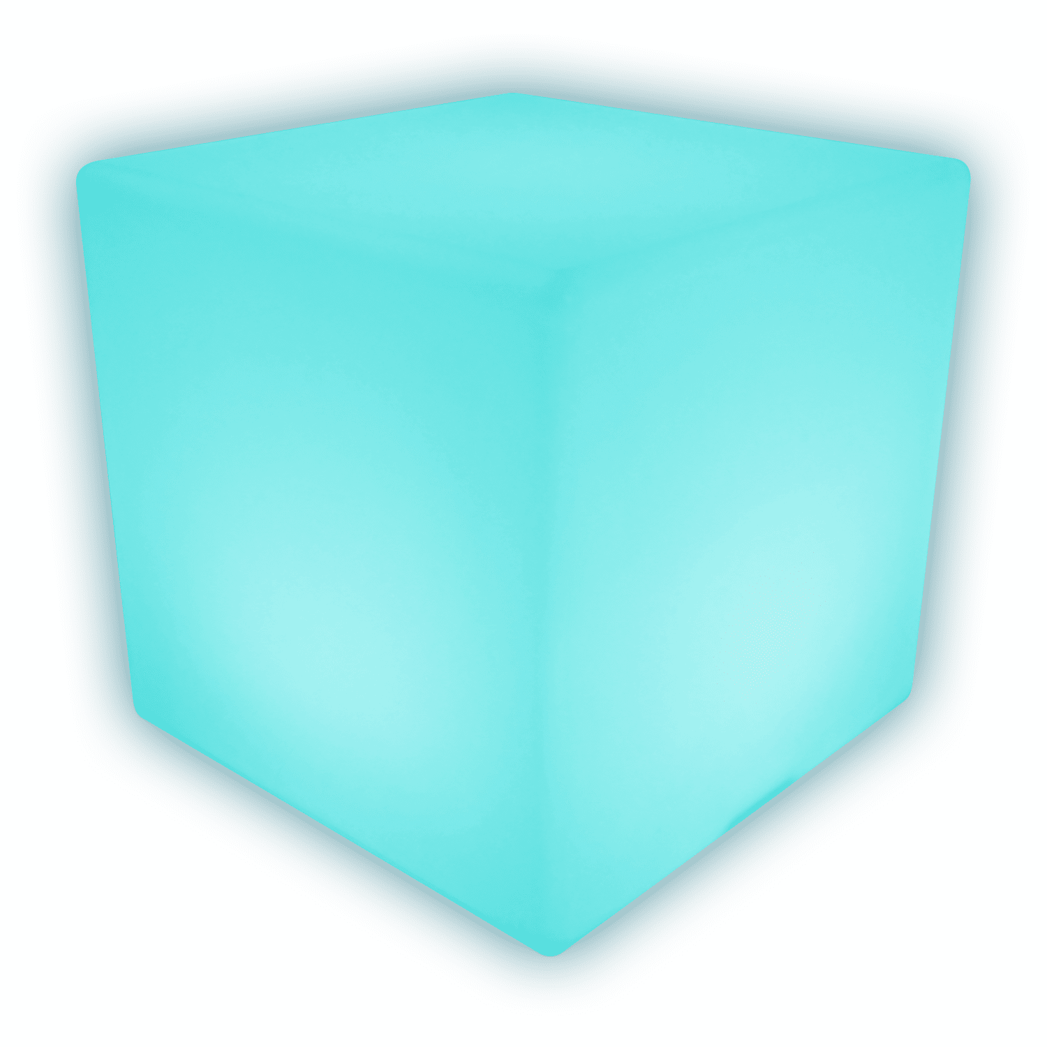 Cube lumineux LED 40cm multicolore NAOS