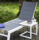 Set bain de soleil et table...
