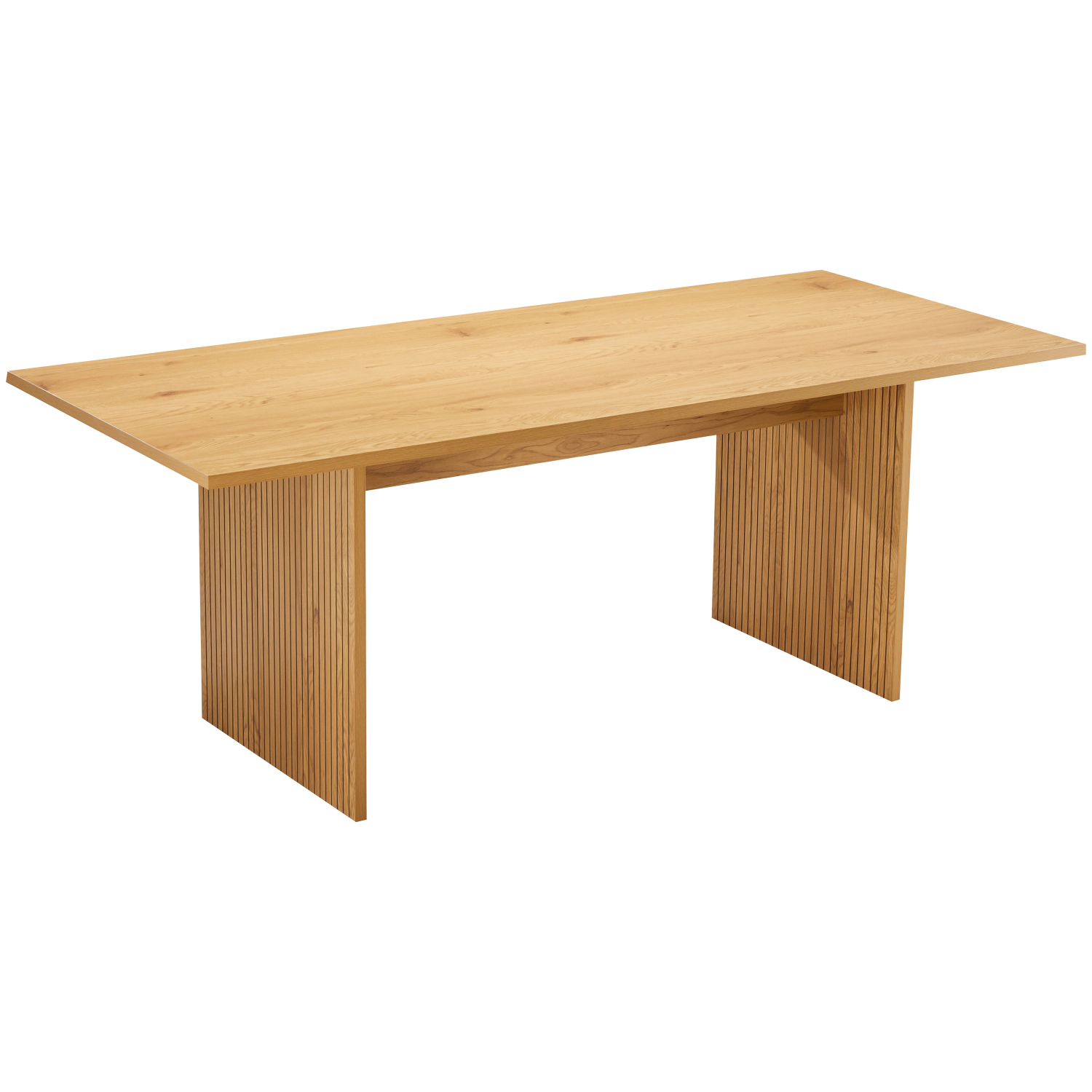 Conjunto de mesa e 2 bancos ALMA estilo escandinavo de 180 cm