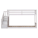 Letto a castello per bambini 190x90cm bianco CELESTINE