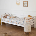 Panca letto per bambini 190x90cm con cassetti JULES