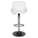 Tabouret de bar blanc JASPER