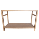 Meuble double vasque en teck massif 120cm DEWI
