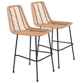 Lot de 2 tabourets de bar...