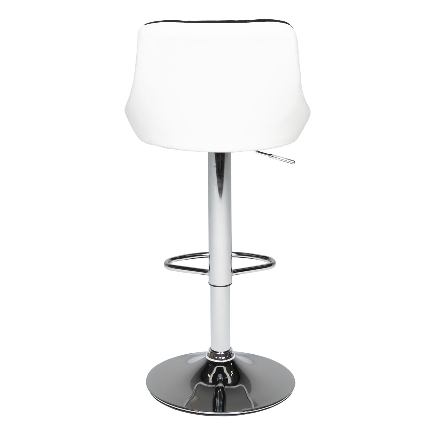 Tabouret de bar noir et blanc JASPER