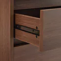 Table de chevet en bois foncé SARAH