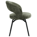 Chaise en chenille verte EHBA