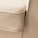 Fauteuil love seat beige OSCAR