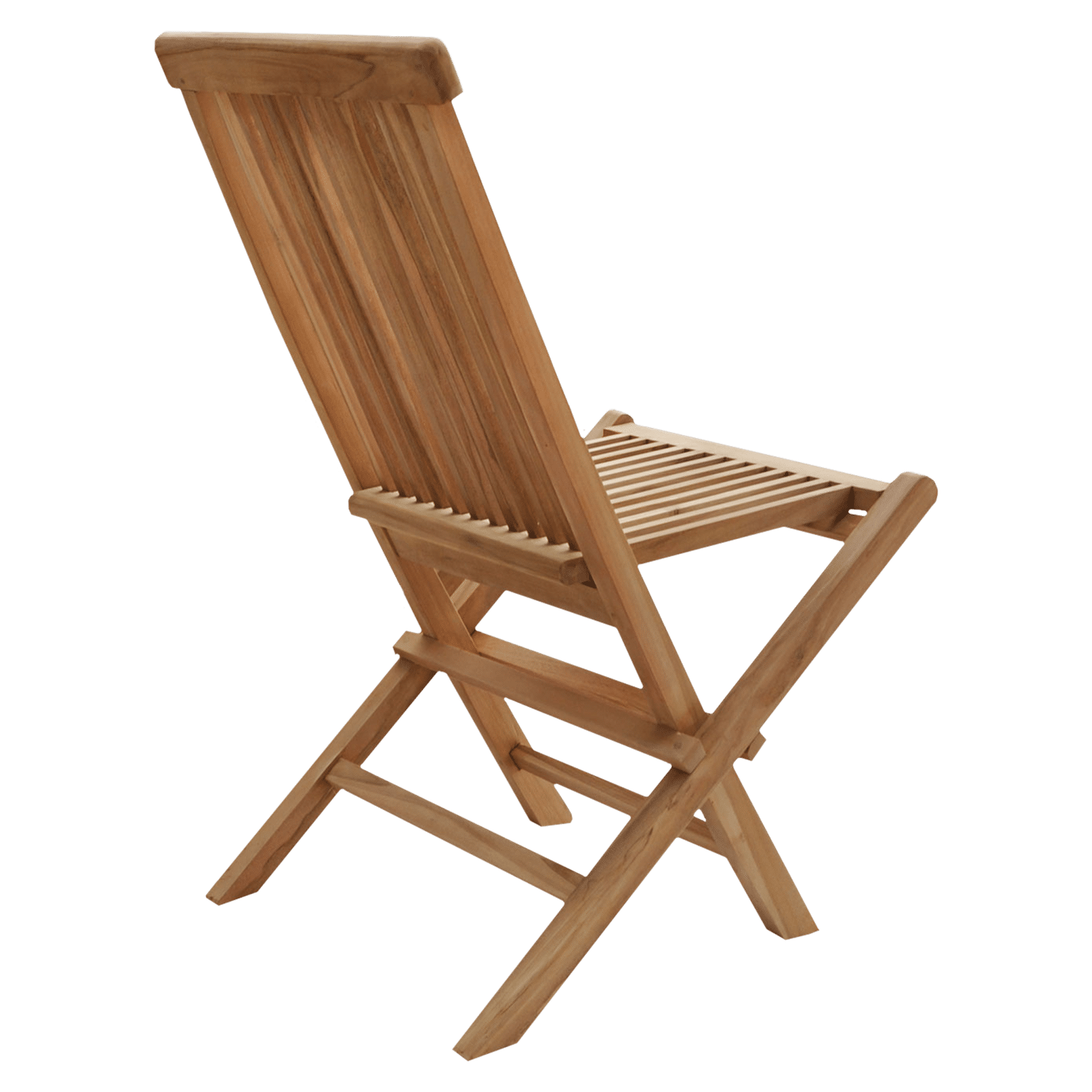 Set van 6 LOMBOK teakhouten tuinstoelen