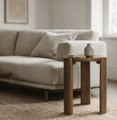 Table d'appoint en bois de...