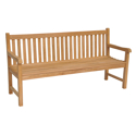 Banc de jardin en teck 180cm KUTA