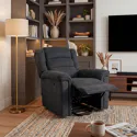 Fauteuil électrique inclinable gris