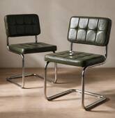 Set van 2 kaki groene...
