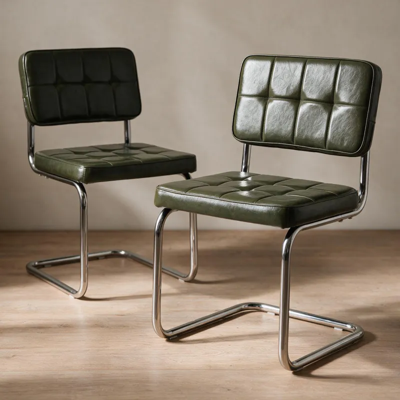 Lot de 2 chaises cantilever... - Happy Garden