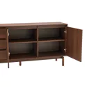 Donker houten buffet 160cm SARAH