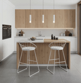 Lot de 2 tabourets de bar...