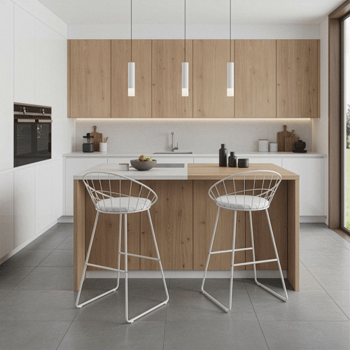 2er-Set Barhocker 75cm aus...