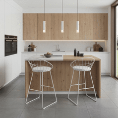 Lot de 2 tabourets de bar...