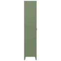 Armoire en métal 1 porte vert kaki