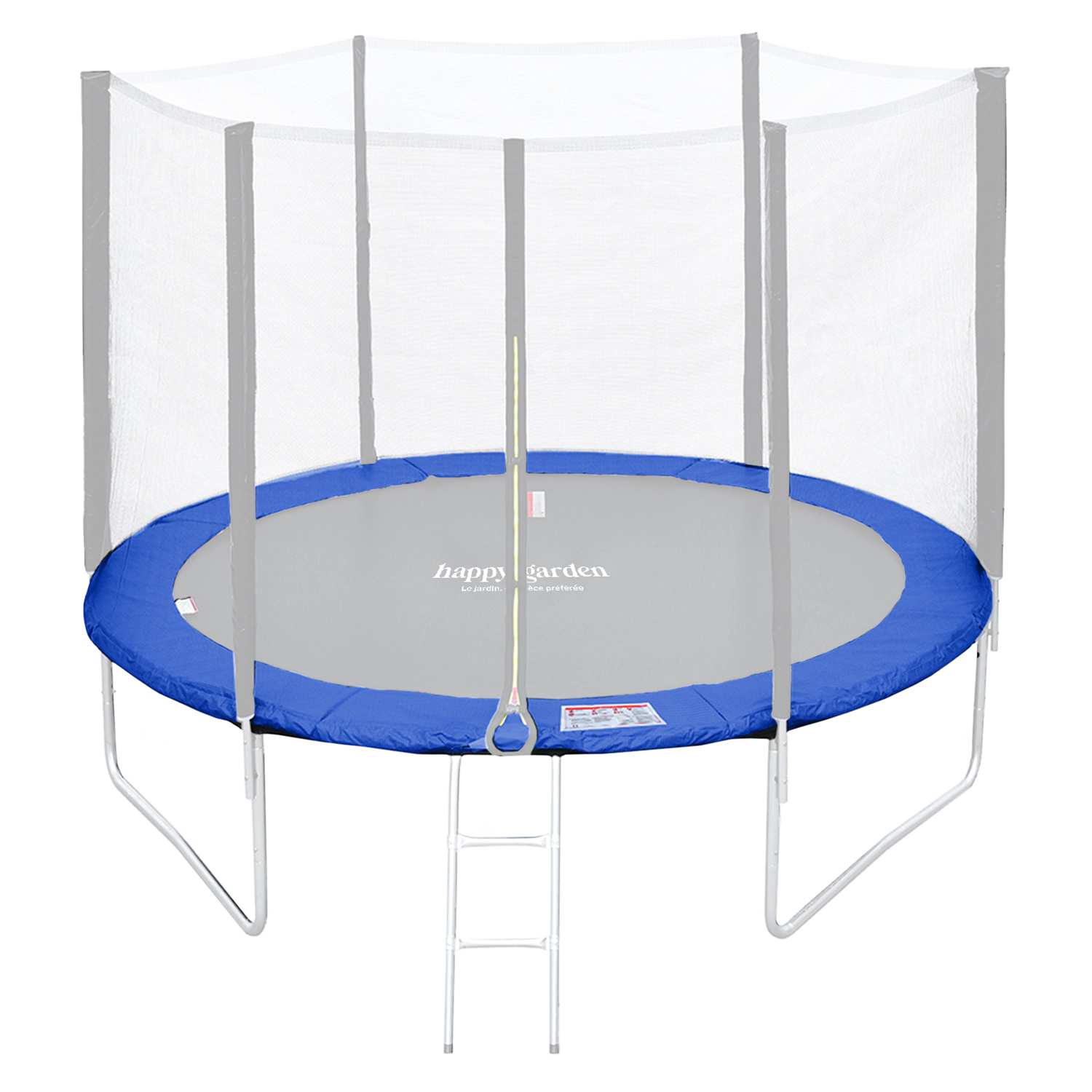 Matelas de protection réversible pour trampoline Ø305cm ADELAÏDE - vert/bleu