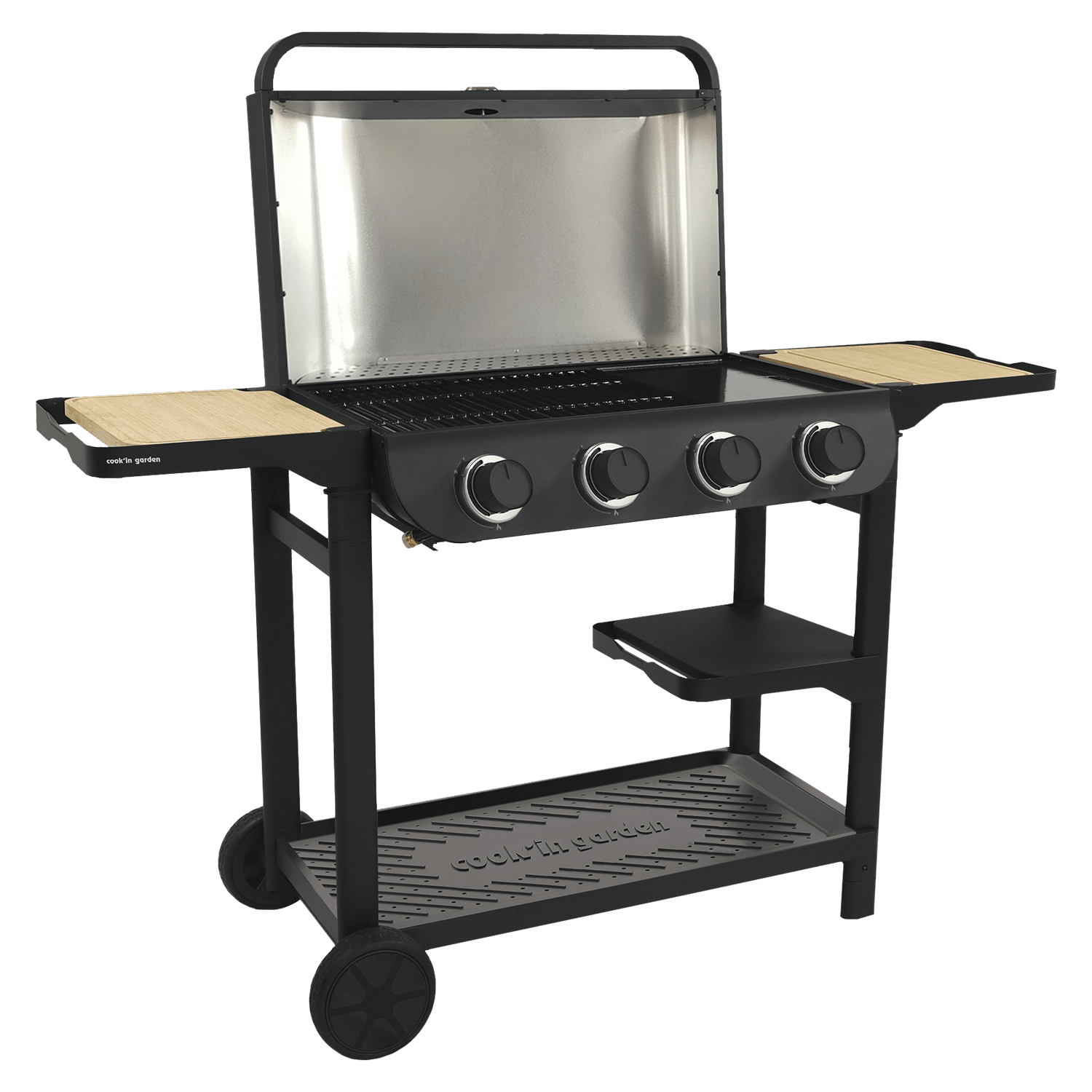 Cook'in Garden - Gasbarbecue FLAVO 70 op wagen