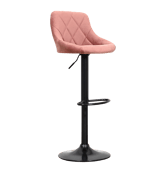 Tabouret de bar en velours...