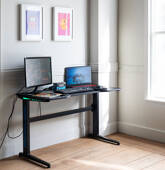 Bureau gamer à LED