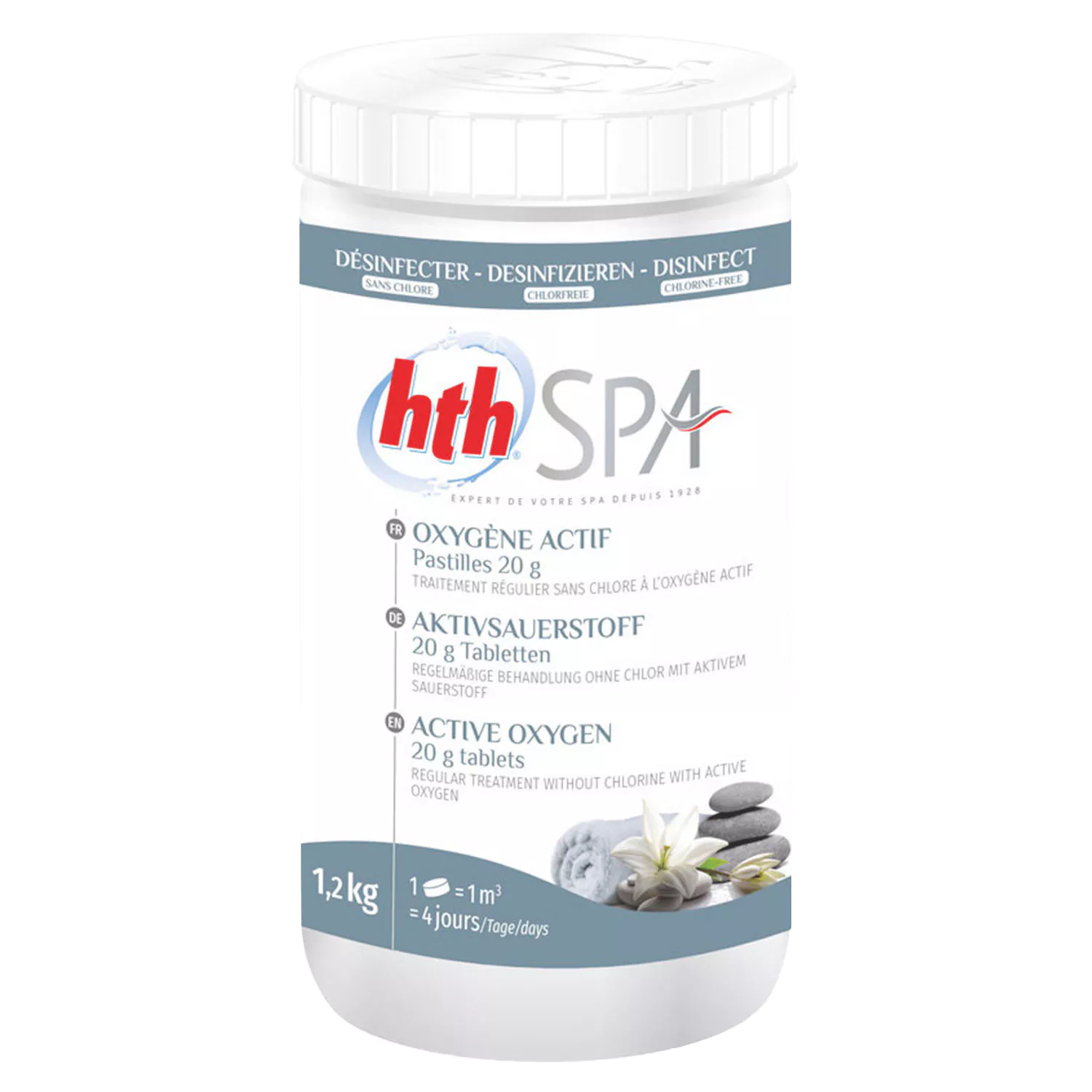 HTH - Pastilles d'oxygène actif pour spa gonflable