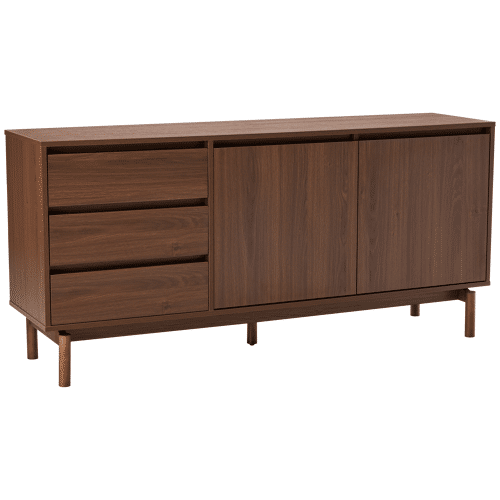 Donker houten buffet 160cm...
