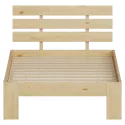 Houten bed met hoofdbord 90x190cm FINN