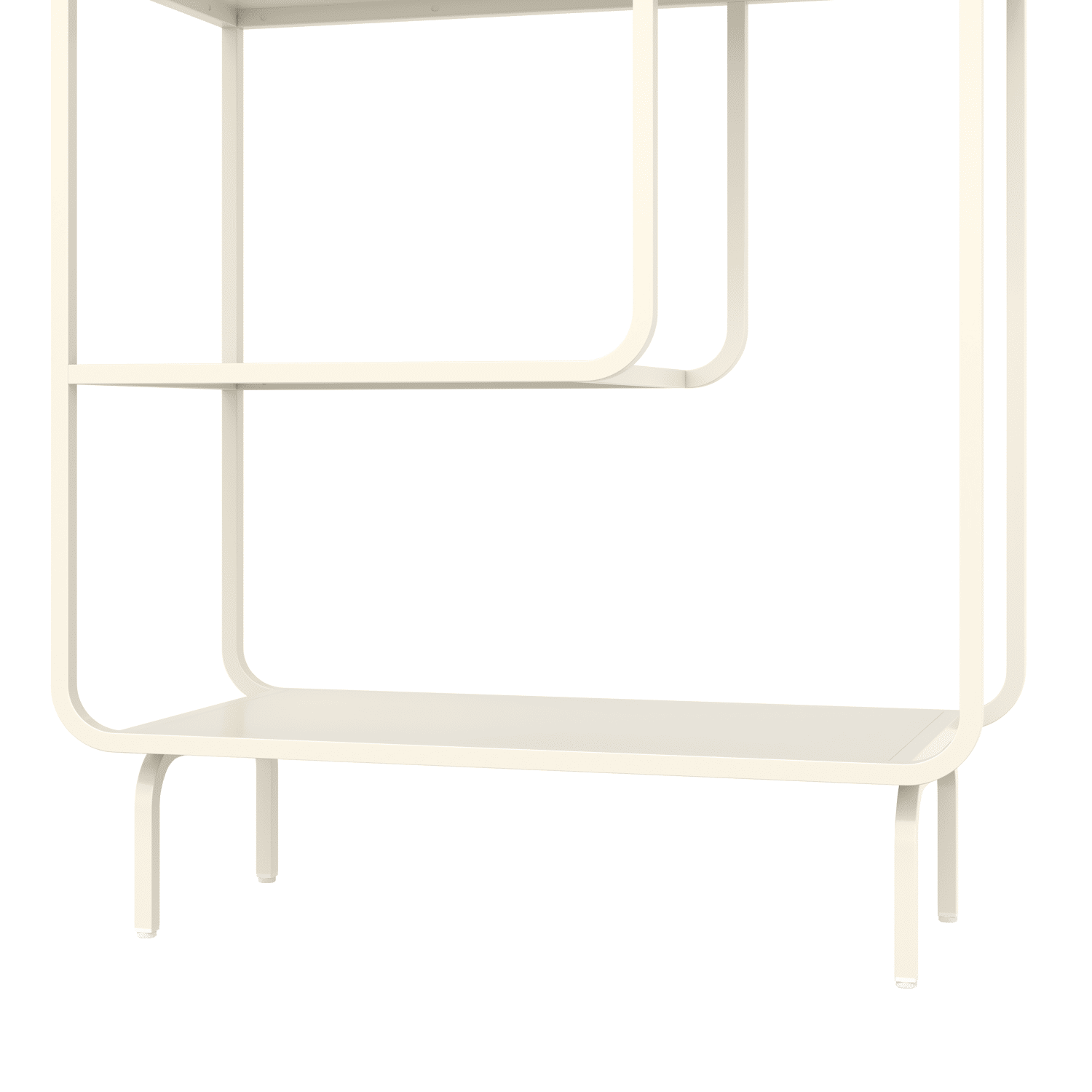 Console design en métal blanc