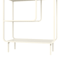 Console design en métal blanc