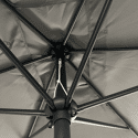 HAPUNA ombrello rettangolare diritto 2x3m grigio