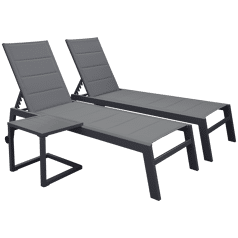 Set di 2 lettini BARBADOS...