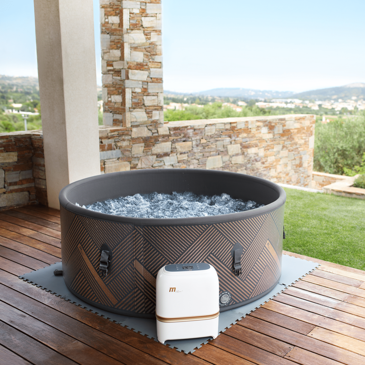 MSPA - Spa gonflable rond Ø 173cm MONO - 6 places