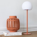 Lámpara de sobremesa LED ISIS de terracota