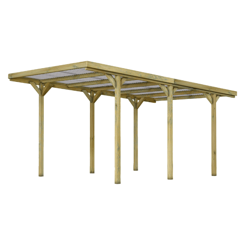 CERLAND - Carport en pin JEAN