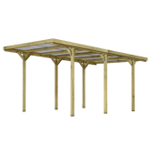 CERLAND - Carport en pin