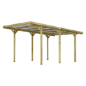 FOREST STYLE - Carport en pin JEAN